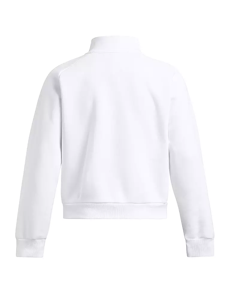 Under armour white sweater sales
